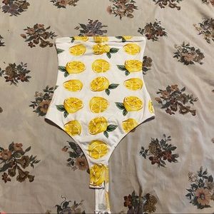 Lemon bodysuit